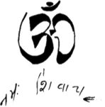 Om Namaha Shivaya - as written by Babaji
